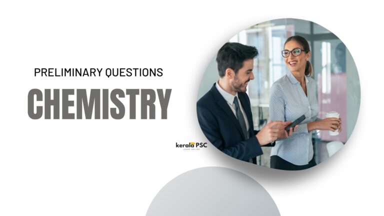 Preliminary Questions Chemistry