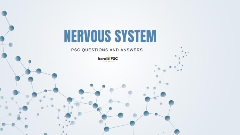 Nervous System PSC Questions and Answers