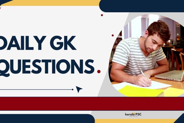 Daily GK Questions PSC