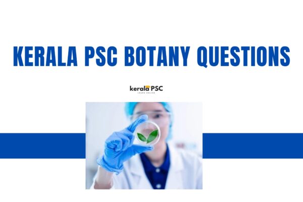 Kerala PSC Botany Questions botony