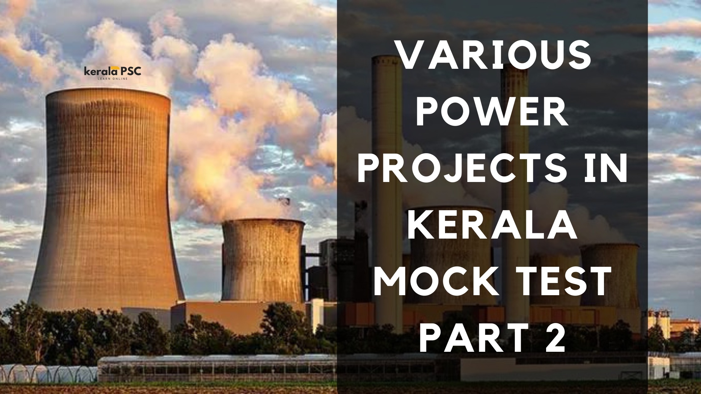Various Power Projects In Kerala