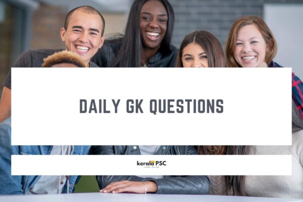 Daily GK Questions kerala disricts