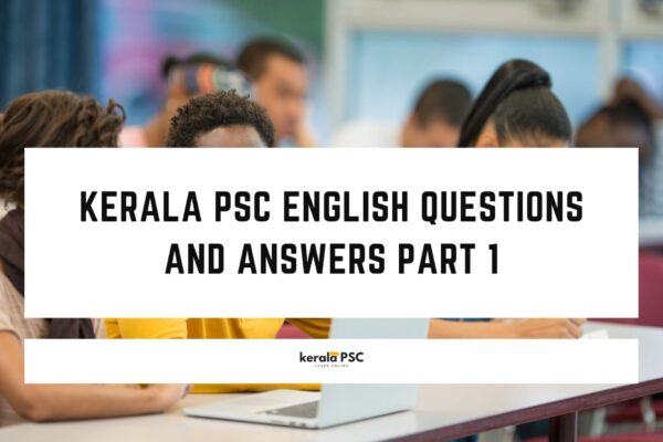 Kerala PSC English