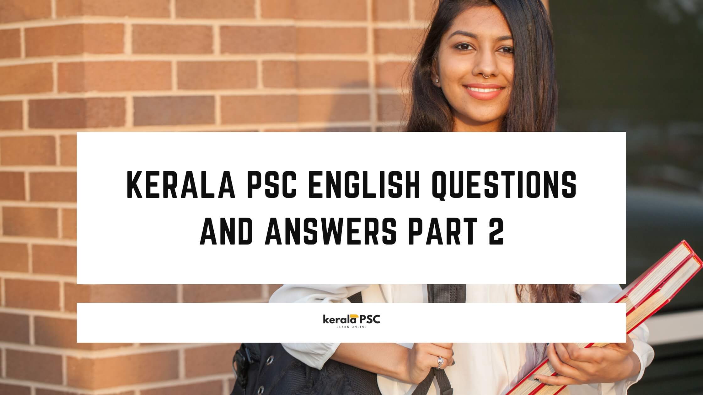 Kerala PSC English