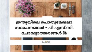 പൊതുമേഖലാ സ്ഥാപനങ്ങൾ